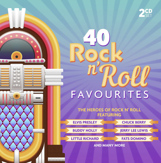 40 Rock N Roll Favourites - Original Recordings [Audio CD] Various Artists - Very Good