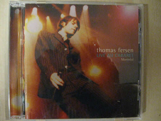 Live Au Cabaret Montreal [Audio CD] Thomas Fersen - Very Good