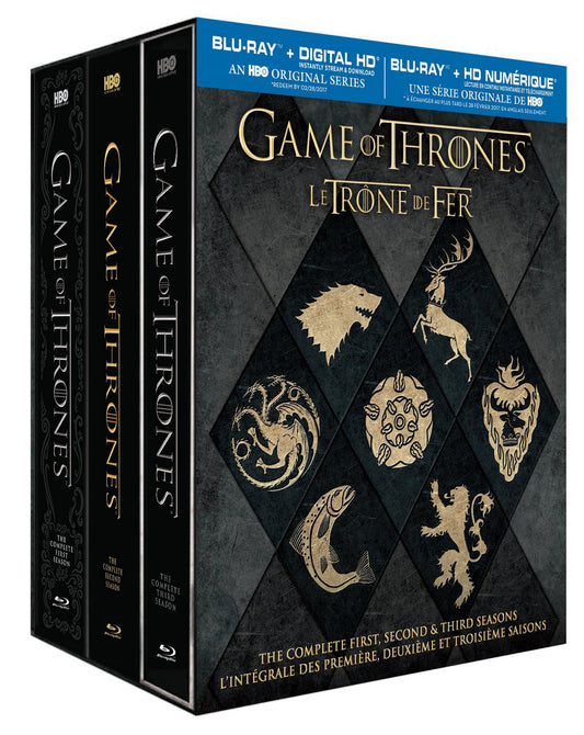 Game of Thrones: The Complete Seasons One to Three (BD+Digital HD) [Blu-ray] [Blu-ray] - Very Good