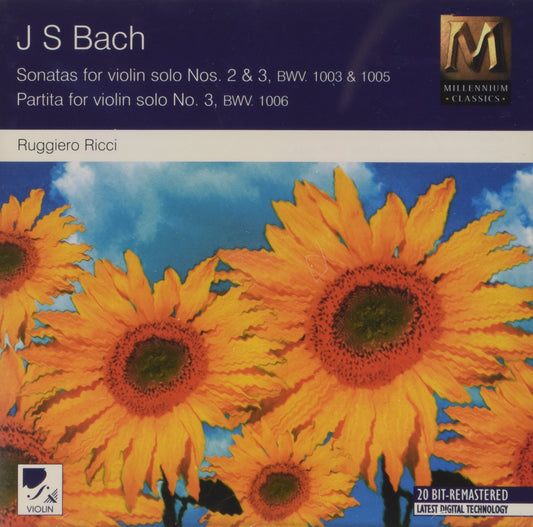 Sonatas 2 & 3/Partita 3 [Audio CD] - Good