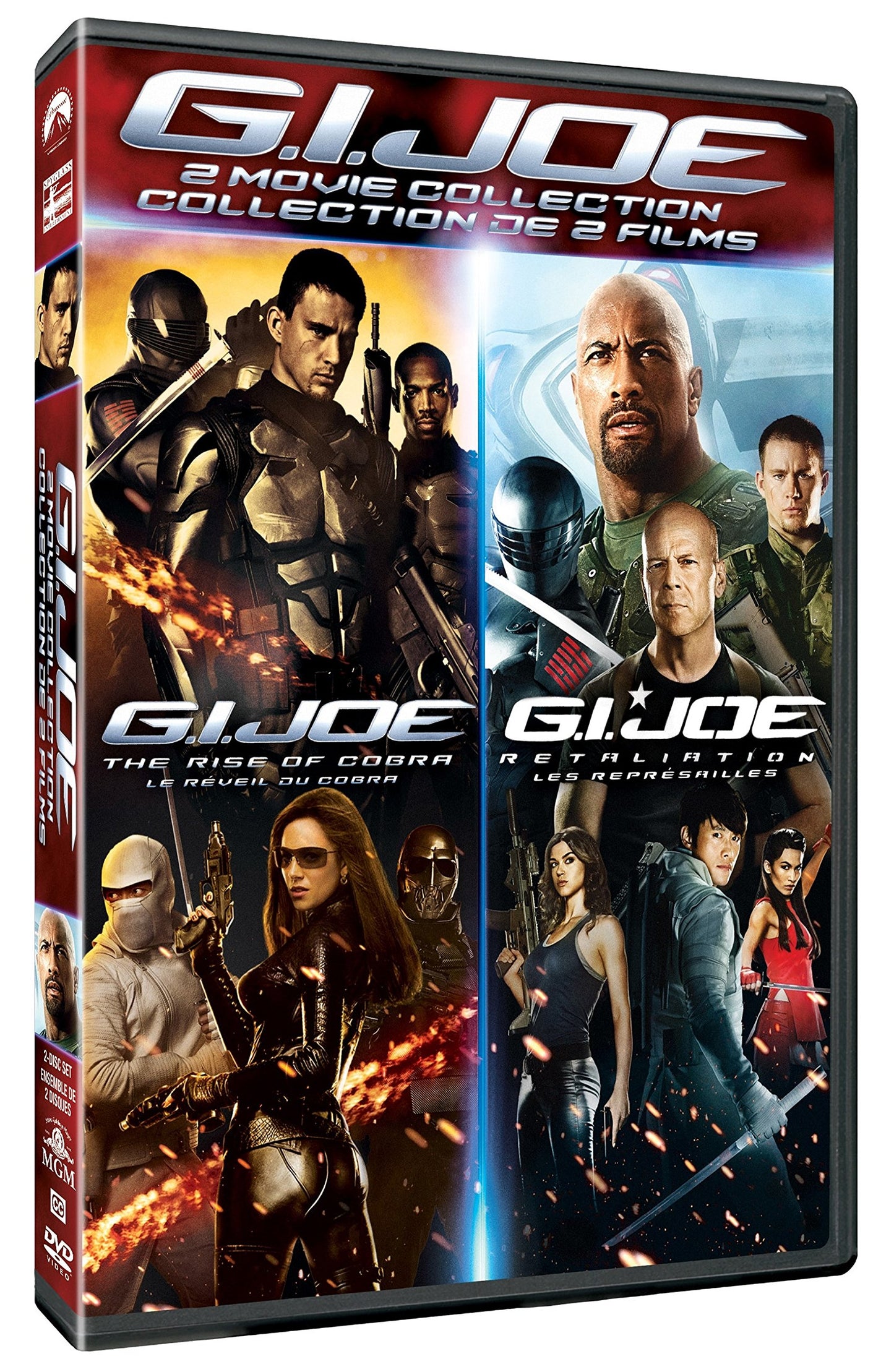 G.I. Joe 2-Movie Collection (Bilingual) [DVD] - Very Good