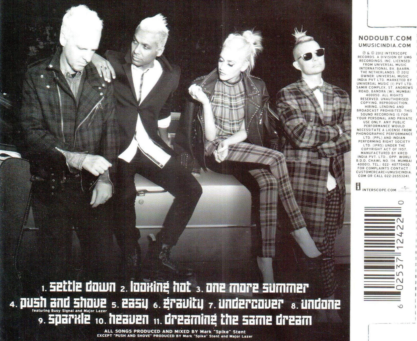 Push And Shove [Audio CD] No Doubt - Very Good