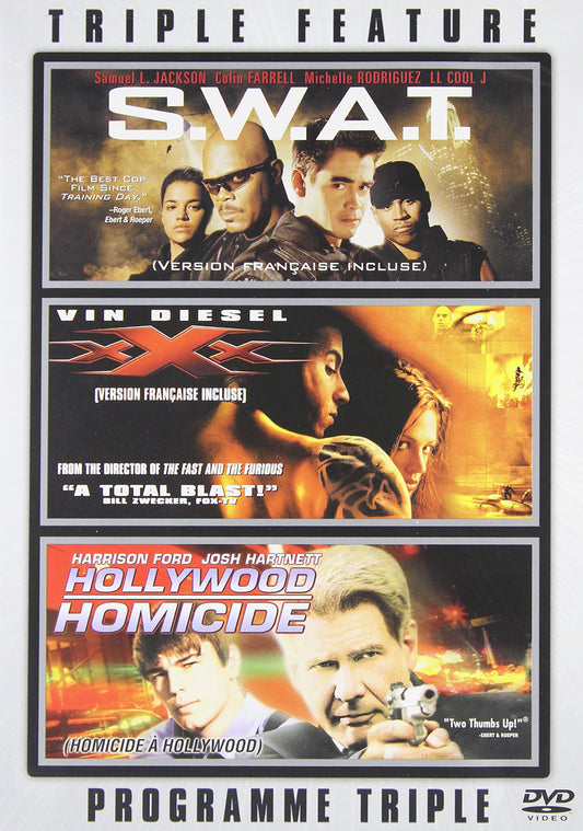 Hollywood Homicide / S.W.A.T. (2003) / XXX - Set [DVD] - Good