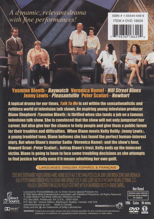 Talk To Me (Bilingual) [DVD] - Good
