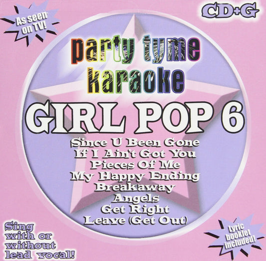 Girl Pop 6 [Audio CD] Sybersound - Very Good