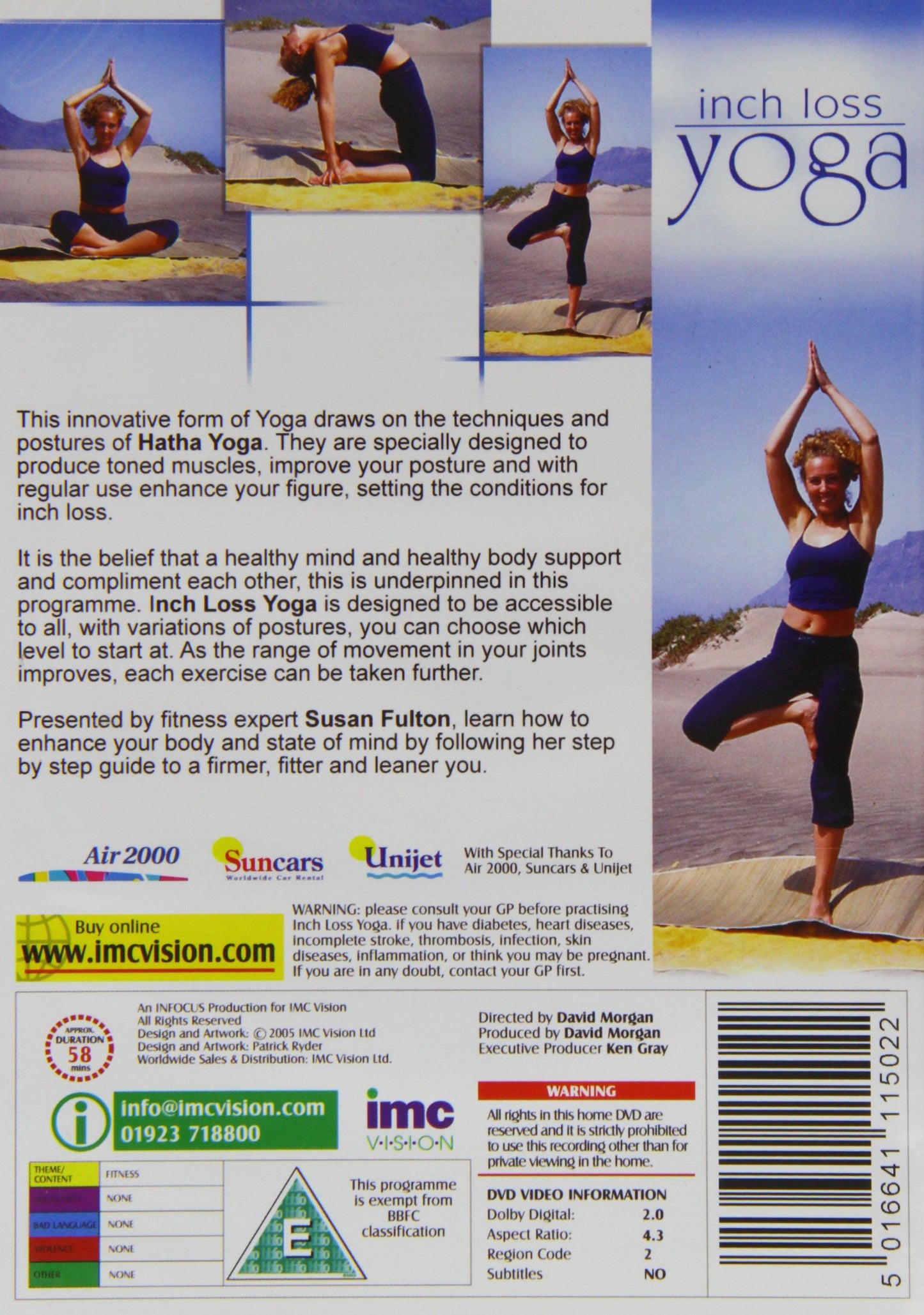 Inch Loss Yoga [Import anglais] [DVD]