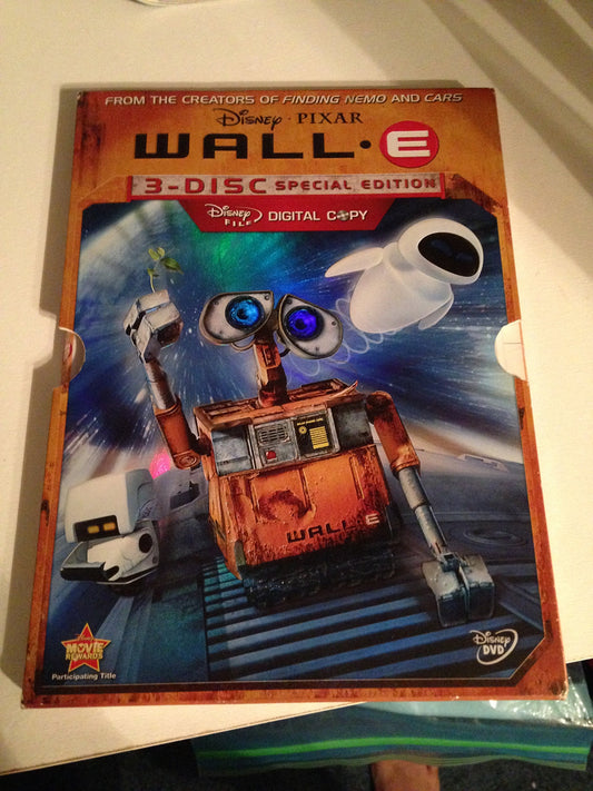 Wall-E (3-Disc Collector's Edition) [2-Disc DVD + Digital Copy] [DVD] - Good