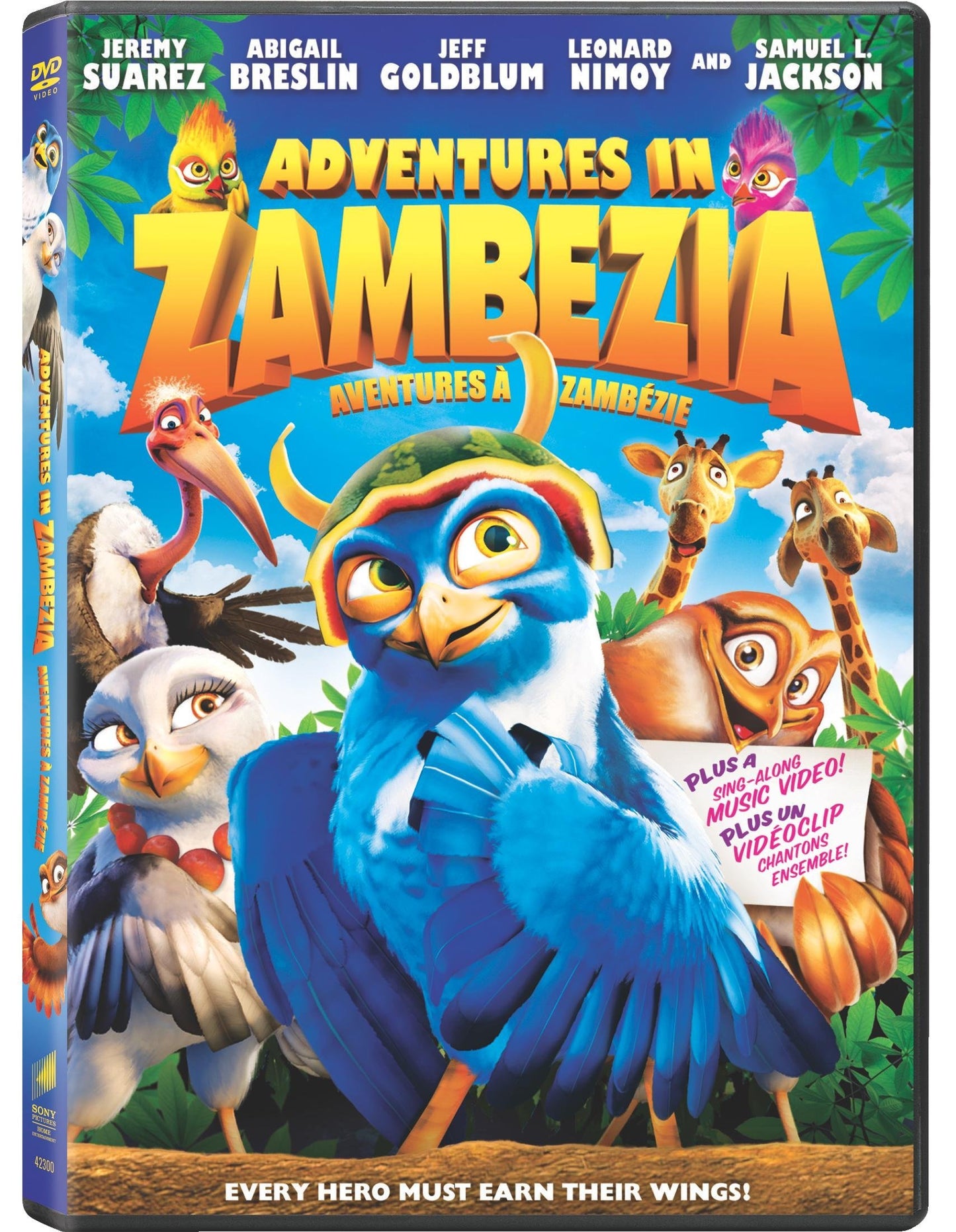 Adventures in Zambezia (Bilingual) [DVD] - Very Good