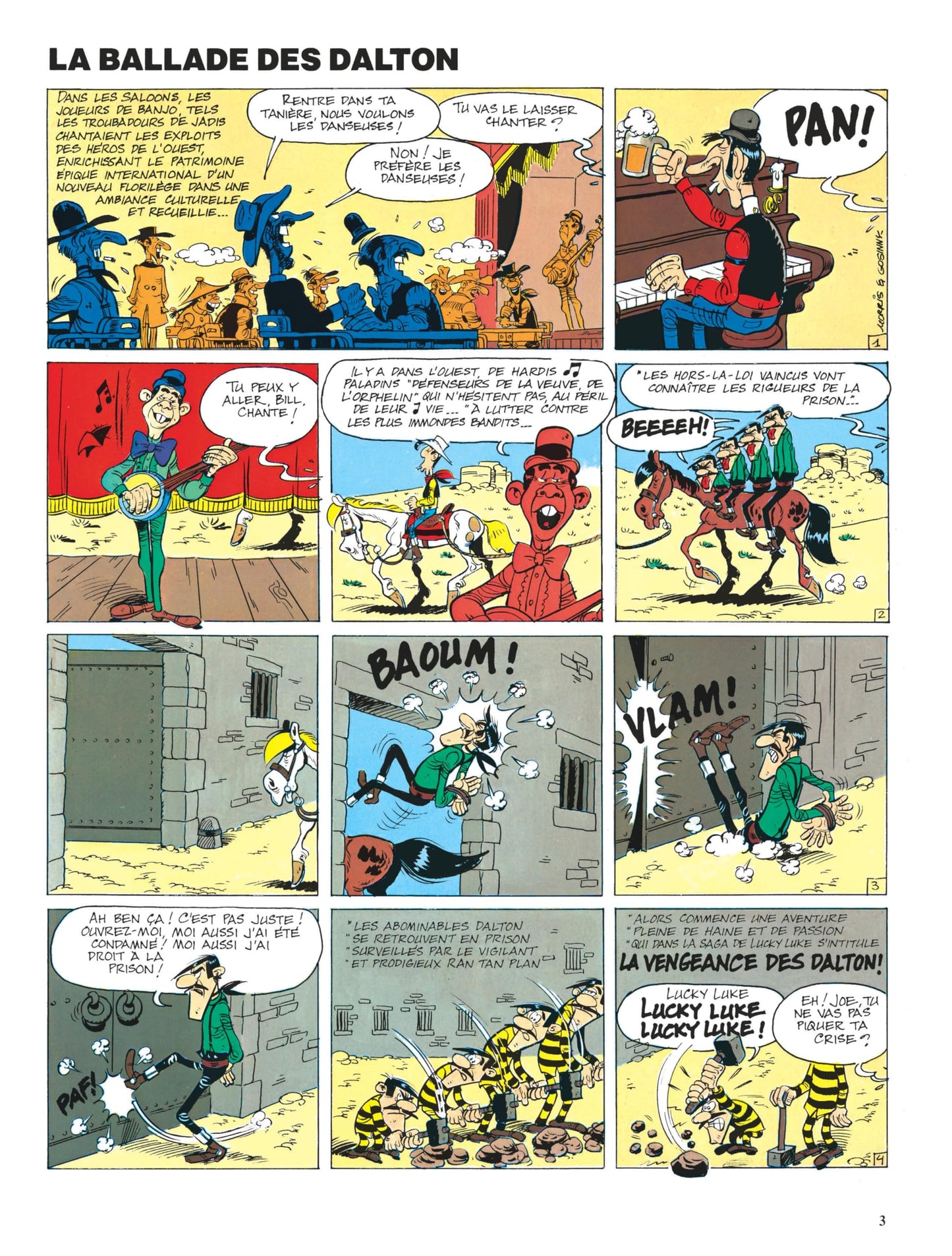 Lucky Luke - Lucky Comics 17 - Balade des Daltons et autres [Paperback] Morris and Goscinny (Illustr.)