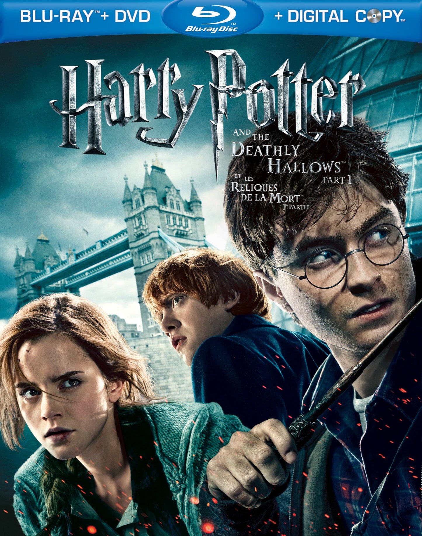 Harry Potter And The Deathly Hallows: Part 1 (Bilingual) [Blu-ray + DVD] [Blu-ray]