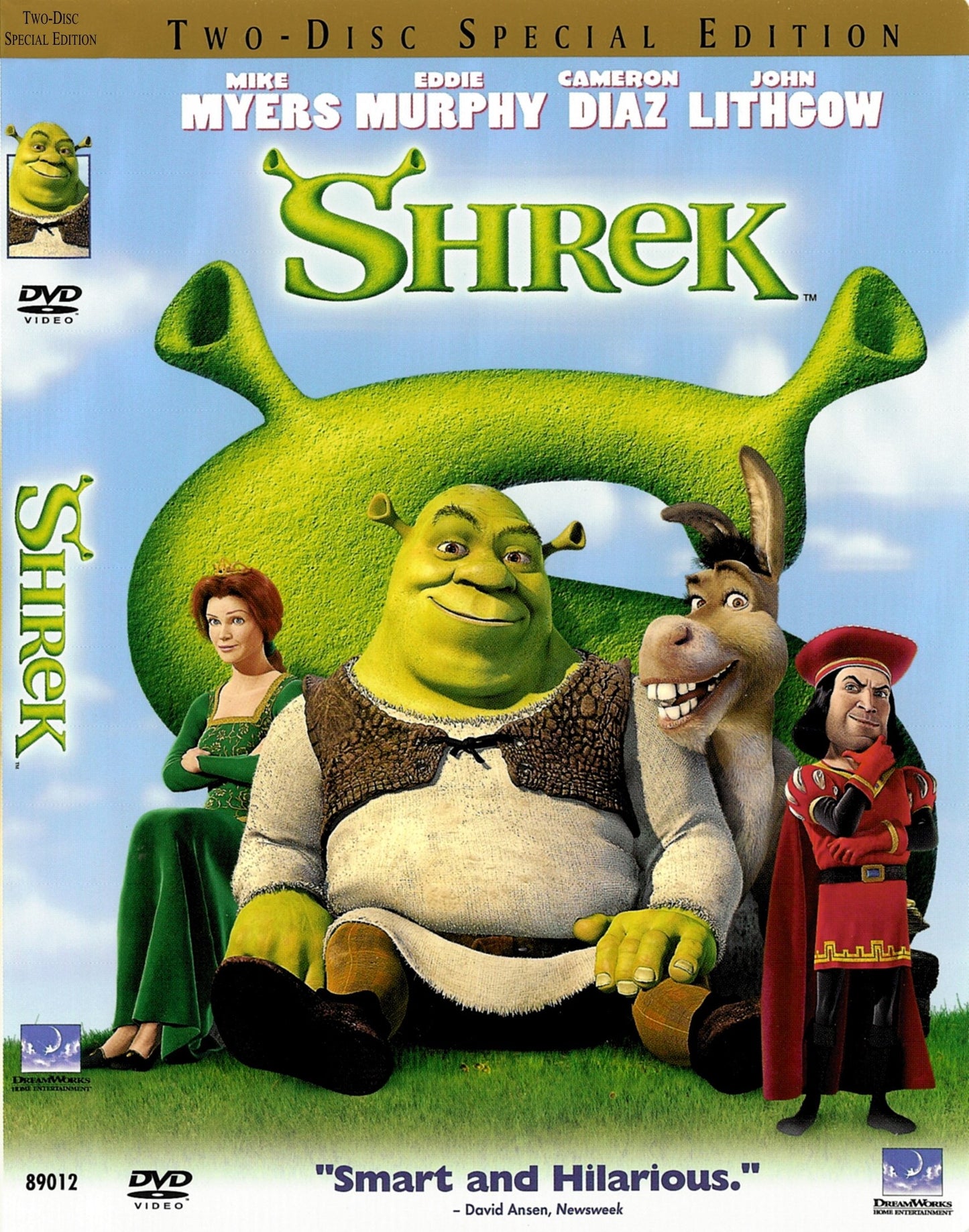 Shrek (Two-Disc Widescreen & Full Screen Edition) (Bilingual) [DVD] - Good