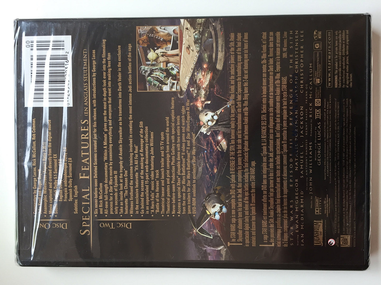 Star Wars III: Revenge of the Sith (Widescreen Edition) [DVD] - Very Good