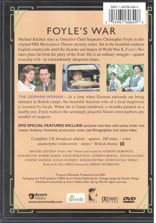 Foyle's War - Season 1 [DVD] - Good