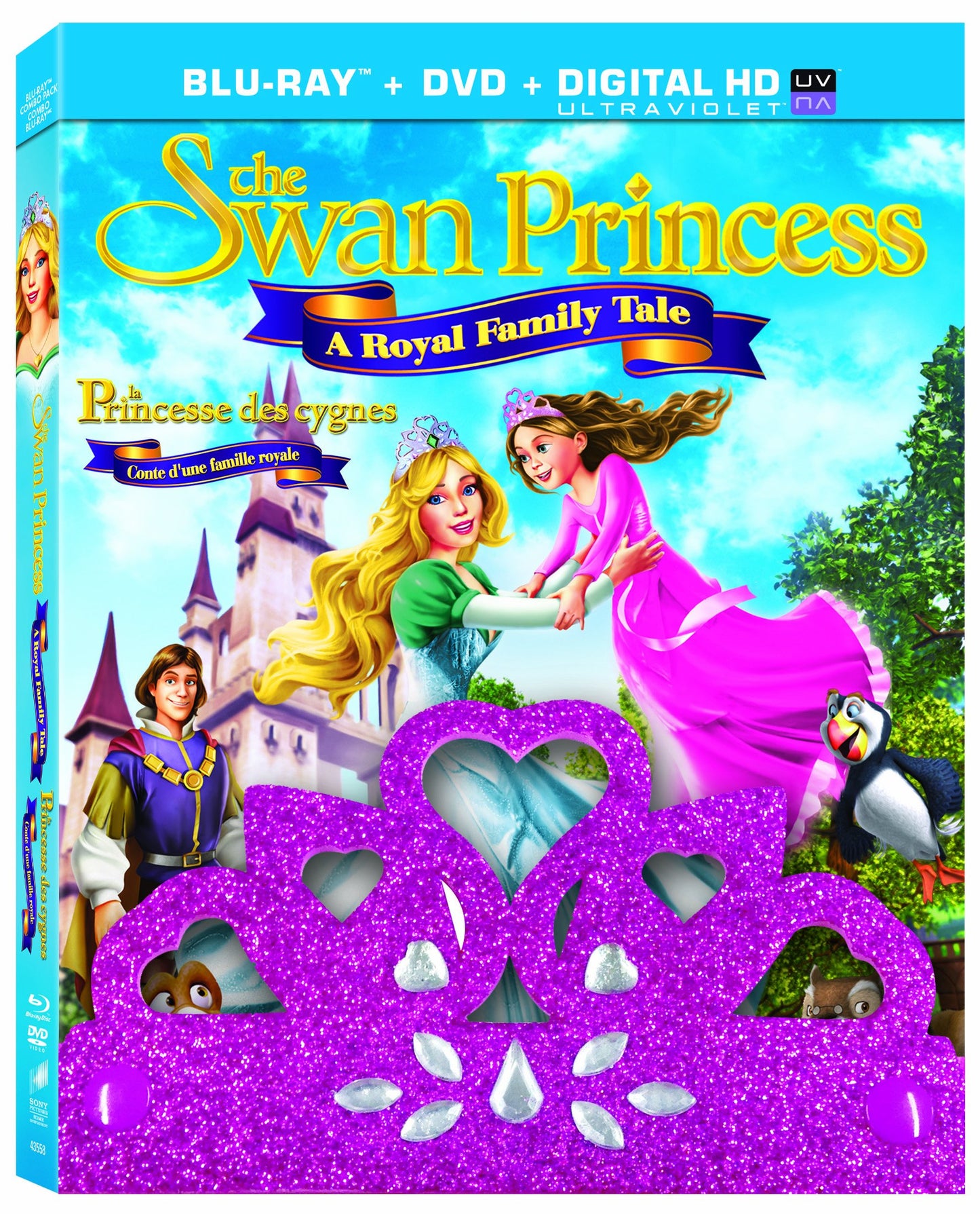 Swan Princess: A Royal Family Tale / La princesse des cygnes: conte d'une famille royale (2 Discs) Bilingual - UltraViolet Combo Pack [Blu-ray] [Blu-ray]