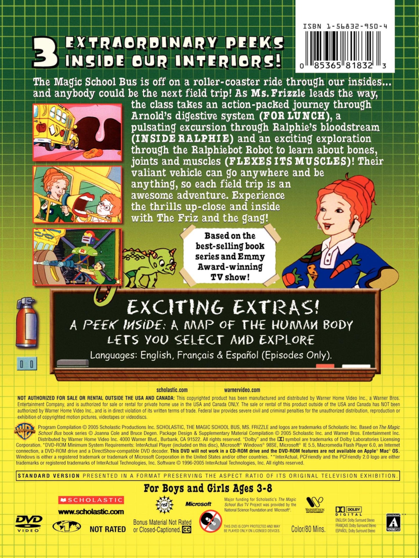 Magic School Bus - Human Body (Sous-titres français) [Import] - Good