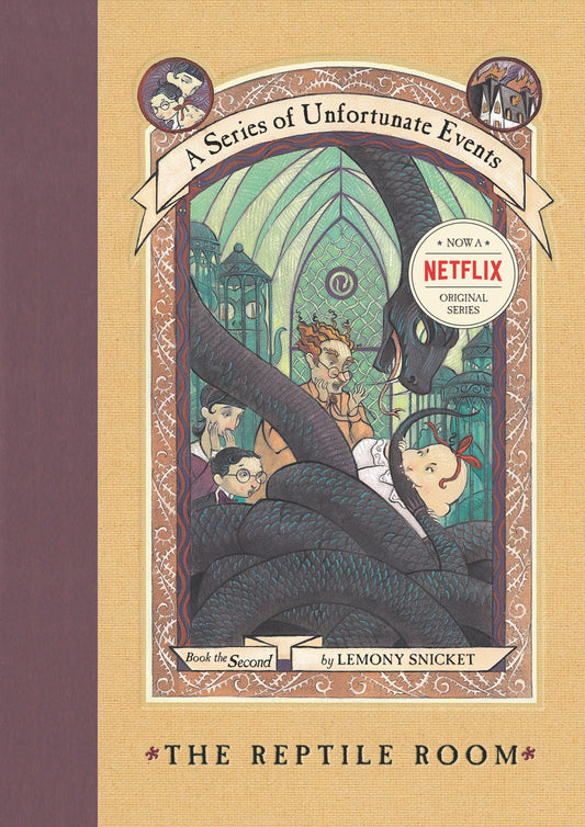 The Reptile Room (A Series of Unfortunate Events, Book 2) [Hardcover] Snicket, Lemony; Helquist, Brett and Kupperman, Michael