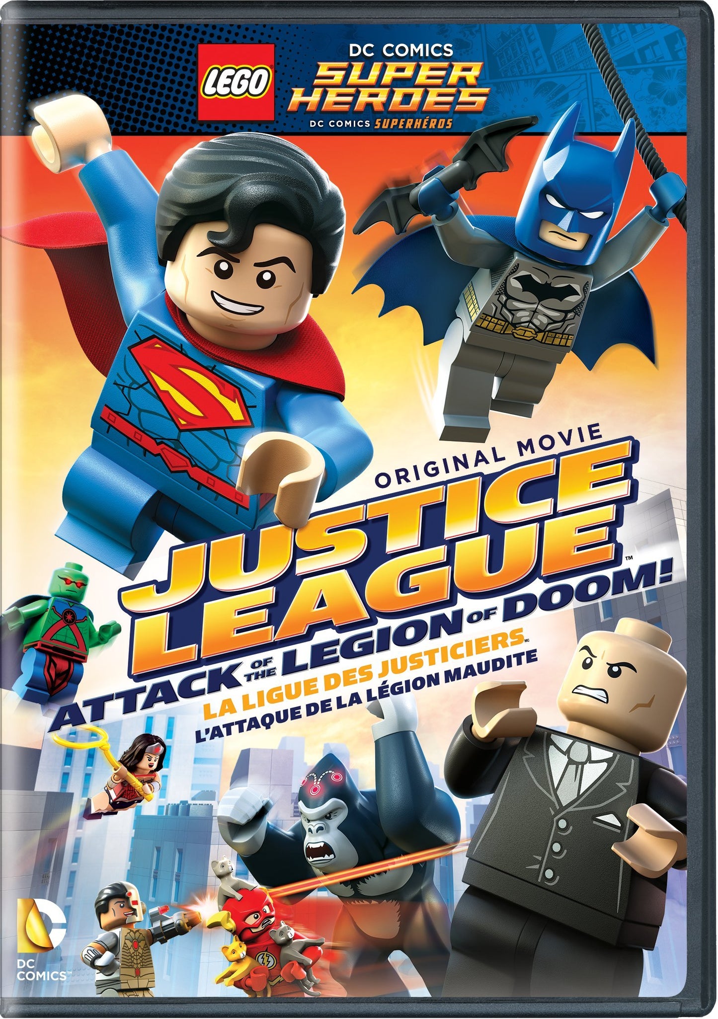 LEGO DC Super Heroes: Justice League: Attack of the Legion of Doom! (Bilingual) [DVD]