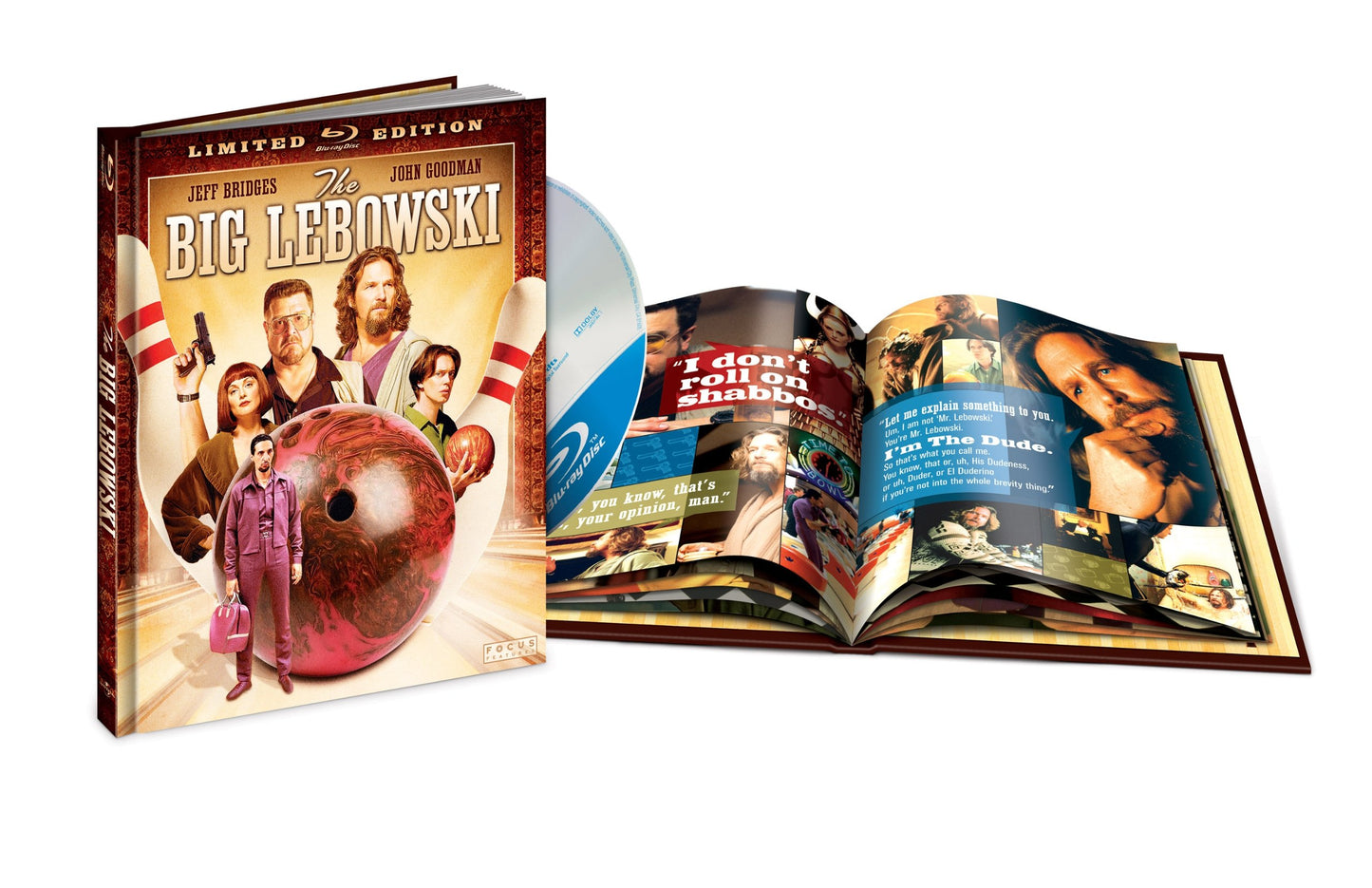 The Big Lebowski: Limited Edition Blu-ray Book [Blu-ray Book + Digital Copy] (Bilingual) [Blu-ray]