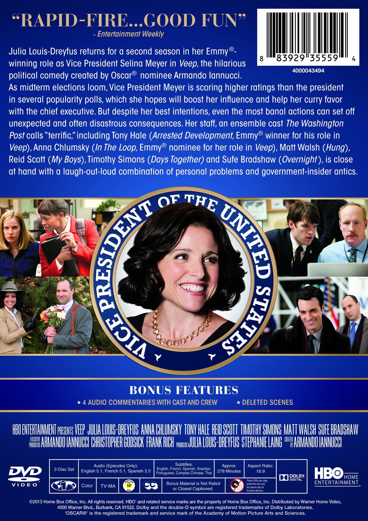 Veep: The Complete Second Season [DVD]