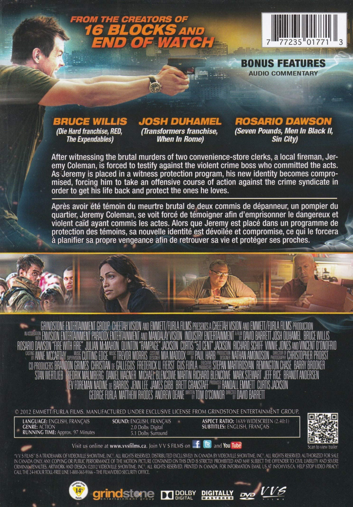 Fire With Fire [DVD] - Very Good