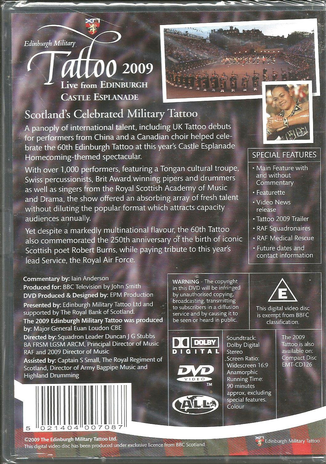 Edinburgh Military Tattoo Tribute [Import] [DVD]