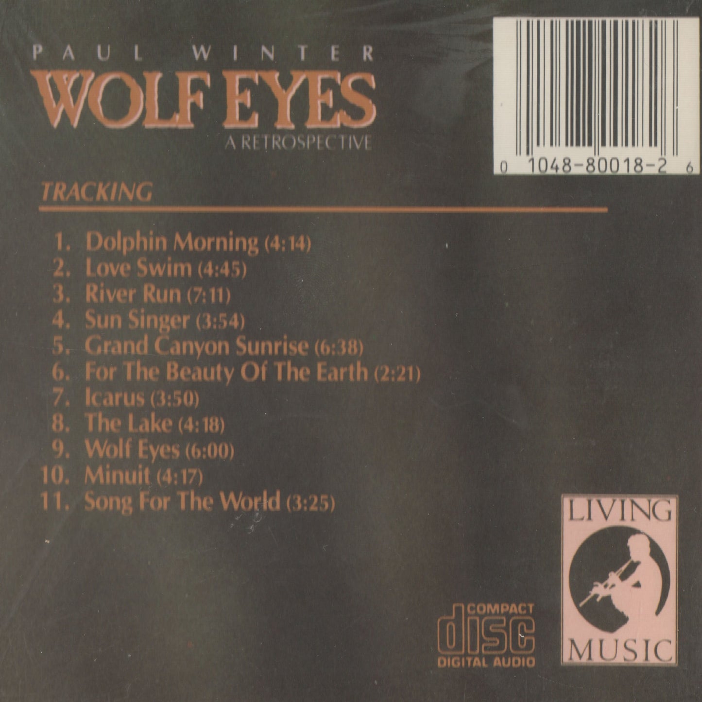 Wolf Eyes: Retrospective [Audio CD] Winter, Paul - Very Good