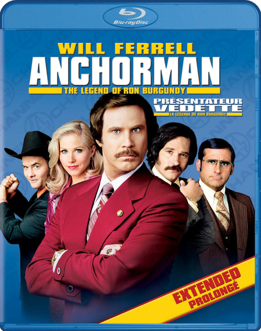 Anchorman: The Legend of Ron Burgundy (Extended Version) (Bilingual) [Blu-ray] [Blu-ray]