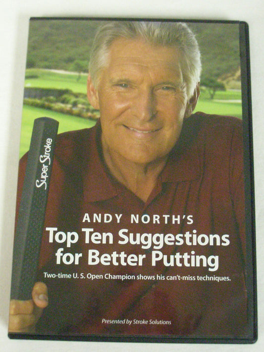 ANDY NORTH'S TOP TEN SUGGESTIONS FOR BETTER PUTTING [DVD]