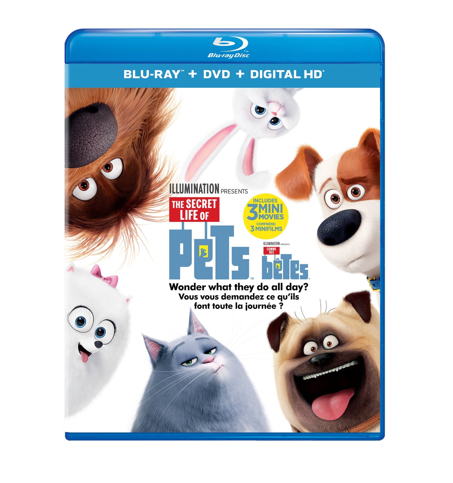 The Secret Life of Pets - Blu-ray + DVD [Blu-ray]