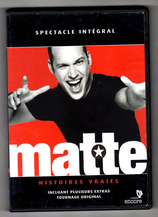 Martin Matte: Live (Version fran�aise) [DVD]