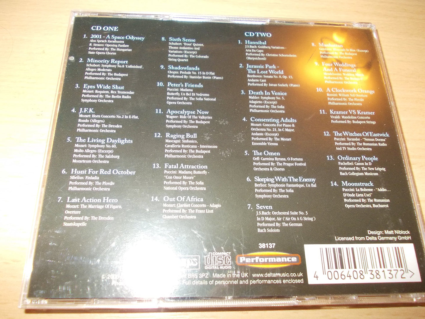 Classical Movie Connection [Audio CD] - Very Good