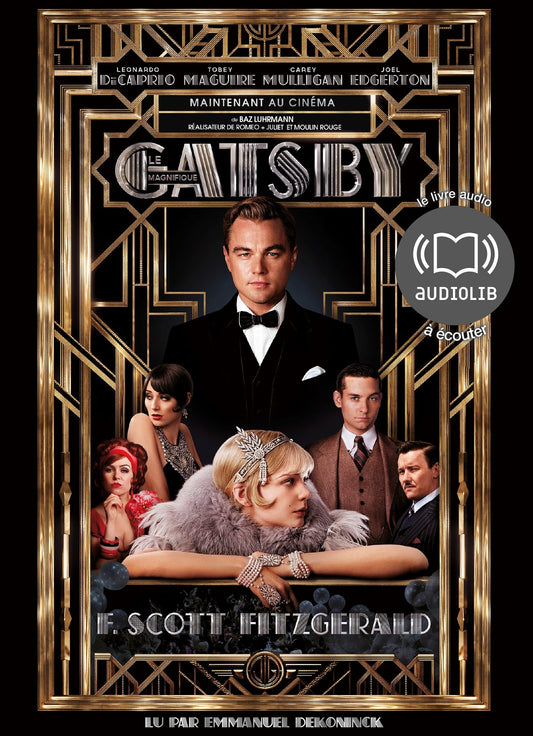 GATSBY LE MAGNIFIQUE MP3 [Audio CD] Fitzgerald, Francis Scott - Like New