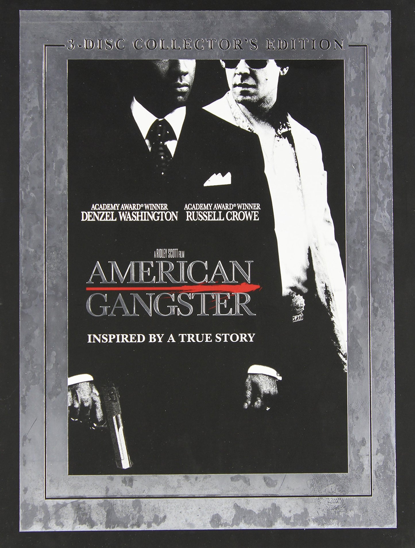 American Gangster (3-Disc Unrated Widescreen Edition With Book) (Bilingual) [DVD]