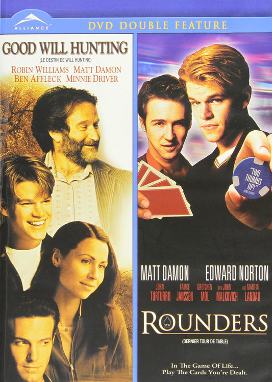 Good Will Hunting / Rounders (Double Feature) [DVD] - Very Good