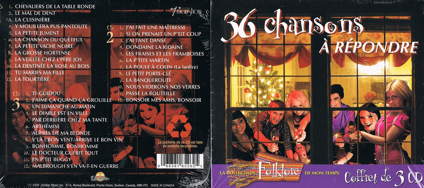 Folklore De Mon Temp/ Chansons A Repondre Vol.1 [Audio CD] Various