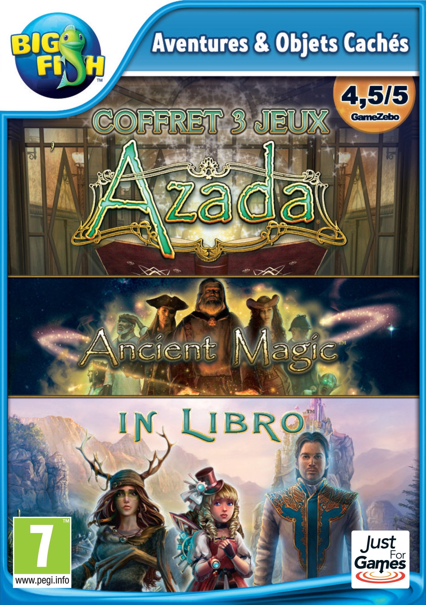 Azada Triple Pack - Azada + Ancient Magic + In Libro [video game]