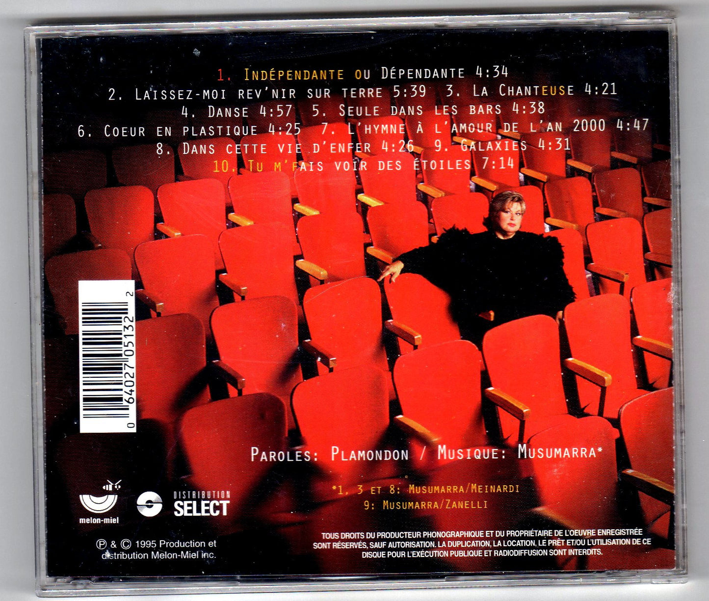 La Chanteuse [Audio CD] Ginette Reno - Good
