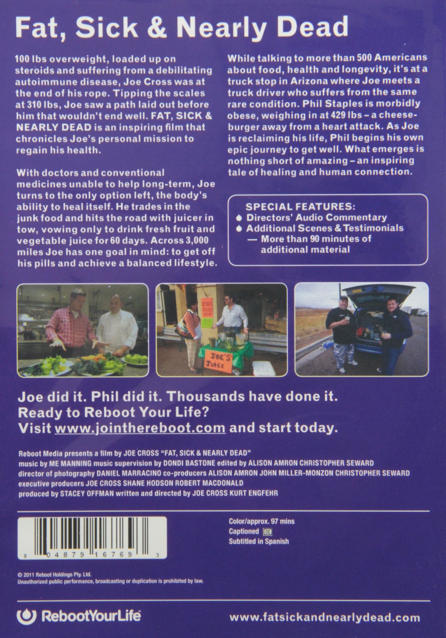 Fat, Sick and Nearly Dead [DVD]