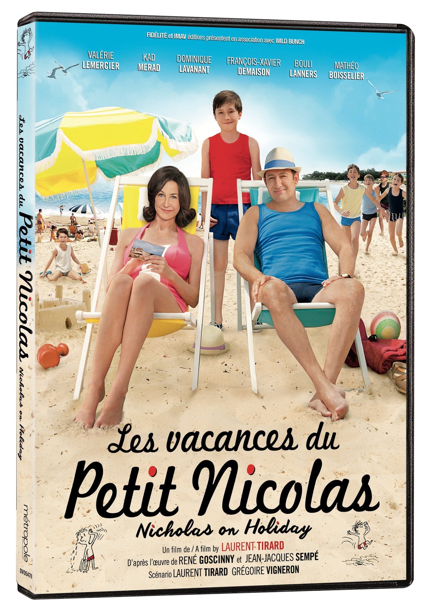 Les Vacances du Petit Nicolas (Nicholas on Holiday) (Bilingual) (Version fran�aise) [DVD]