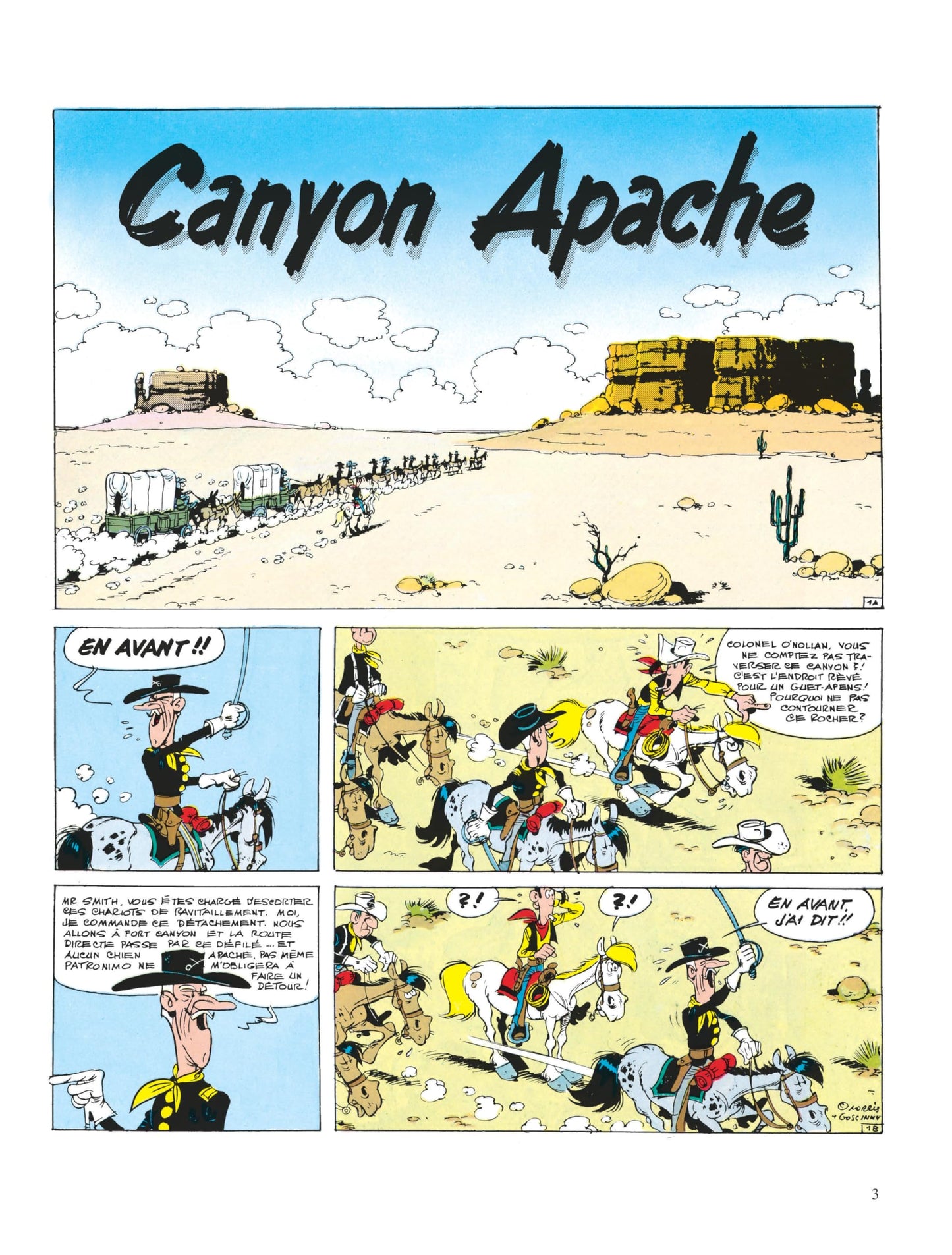 Lucky Luke - Lucky Comics 06 - Canyon Apache Goscinny and Morris (Illustr.) - Very Good