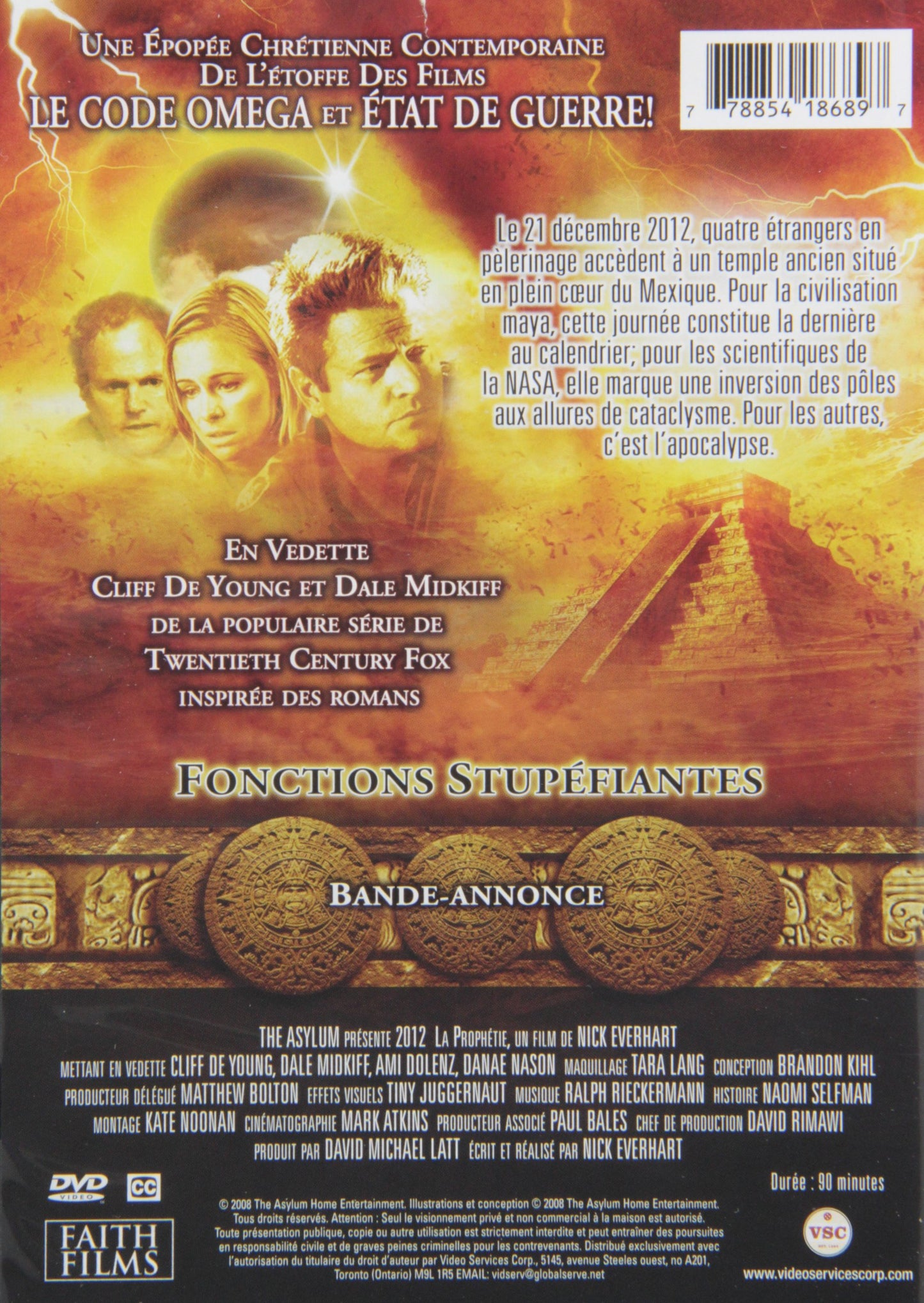 2012 La Prophetie [DVD] - Very Good