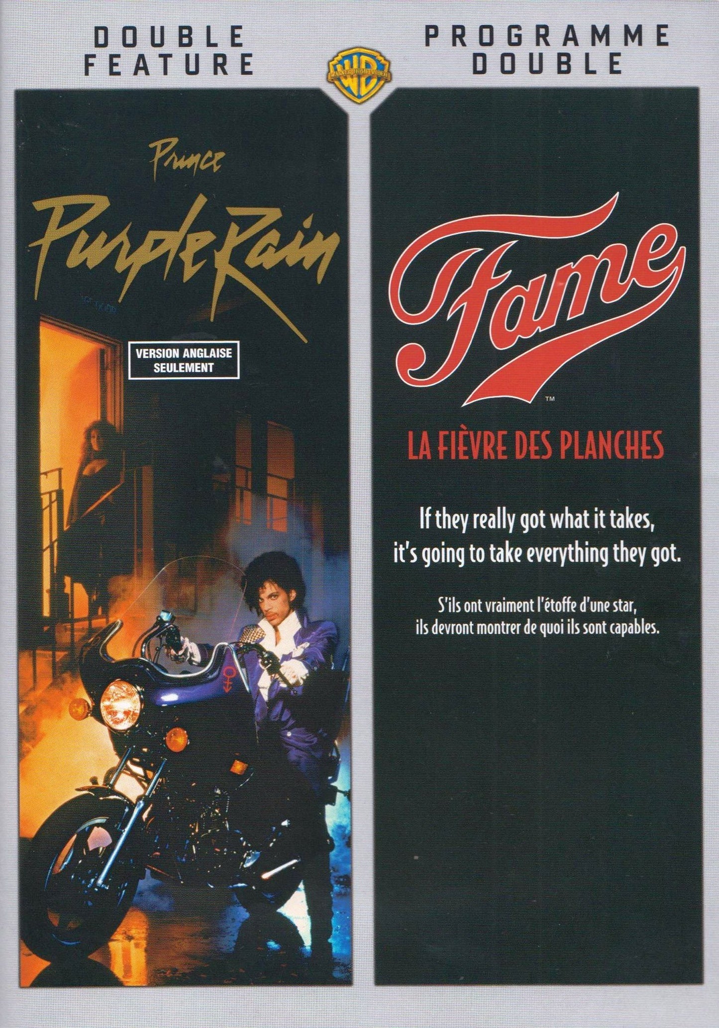 Purple Rain/ Fame (DBFE/ MT) (Sous-titres franais) (Bilingual) [DVD]