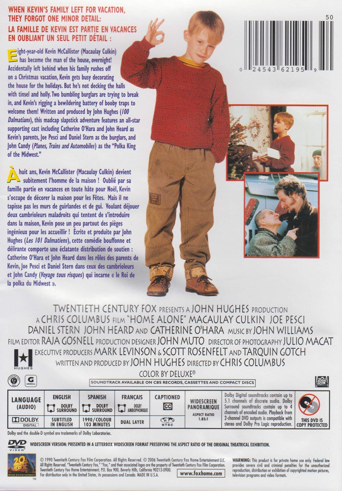 Home Alone [DVD] - Good
