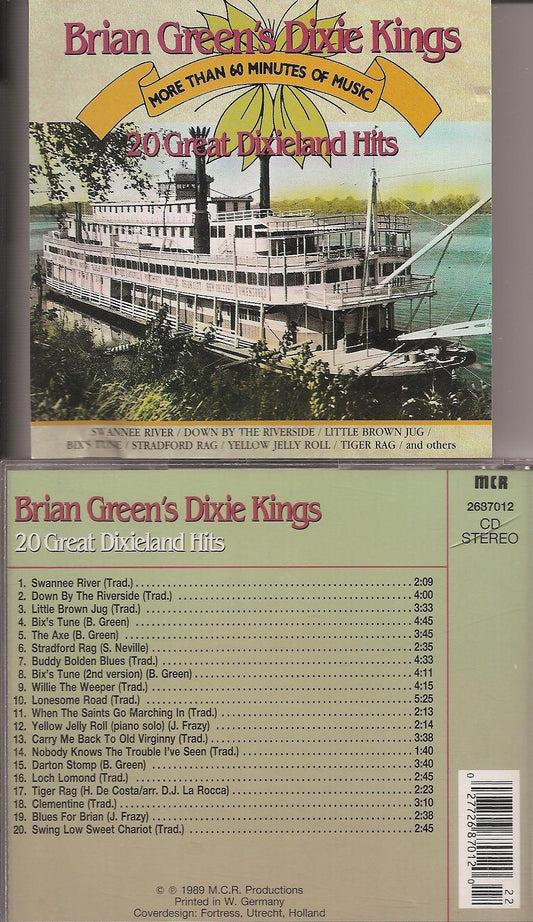 20 Great Dixieland Hits [Audio CD] Brian Green's Dixie Kings