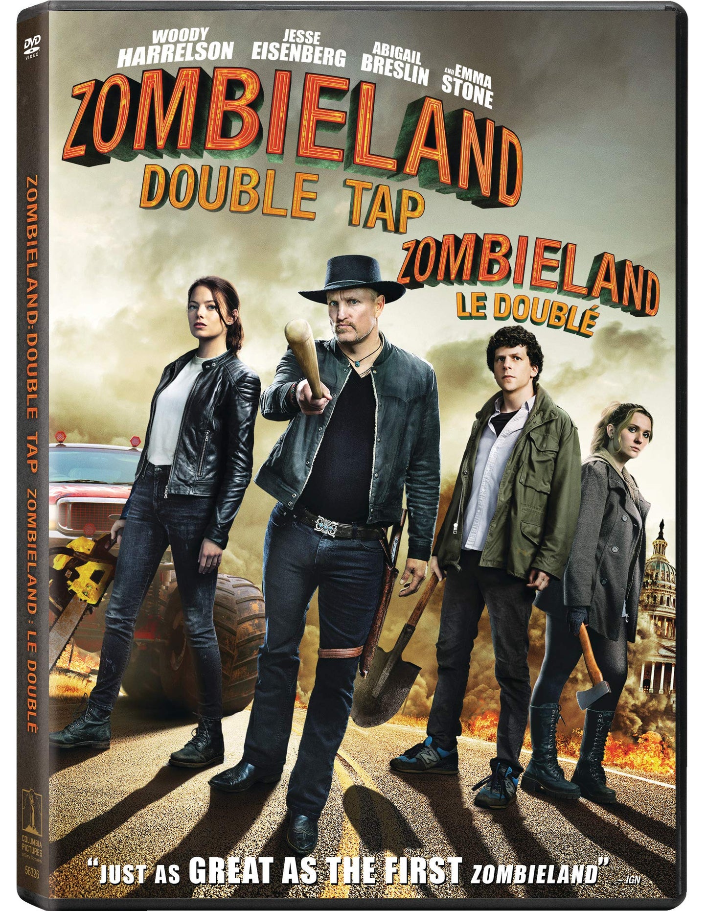 Zombieland: Double Tap (Bilingual) [DVD]