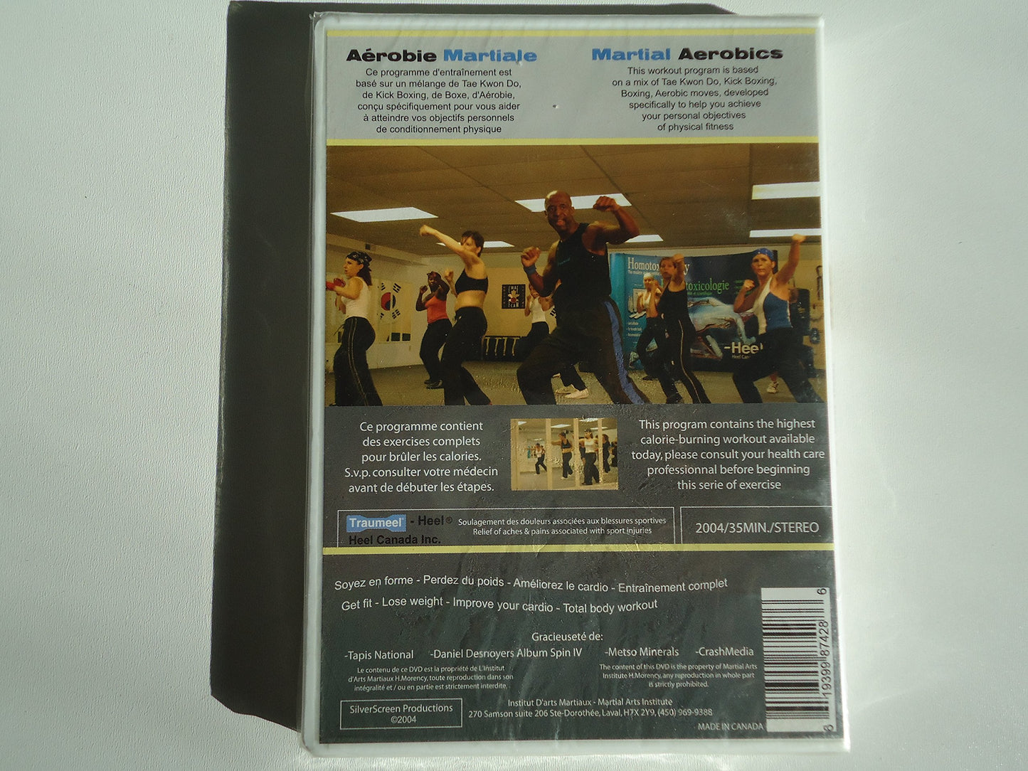 Herv� Morency Martial Aerobics DVD - Good