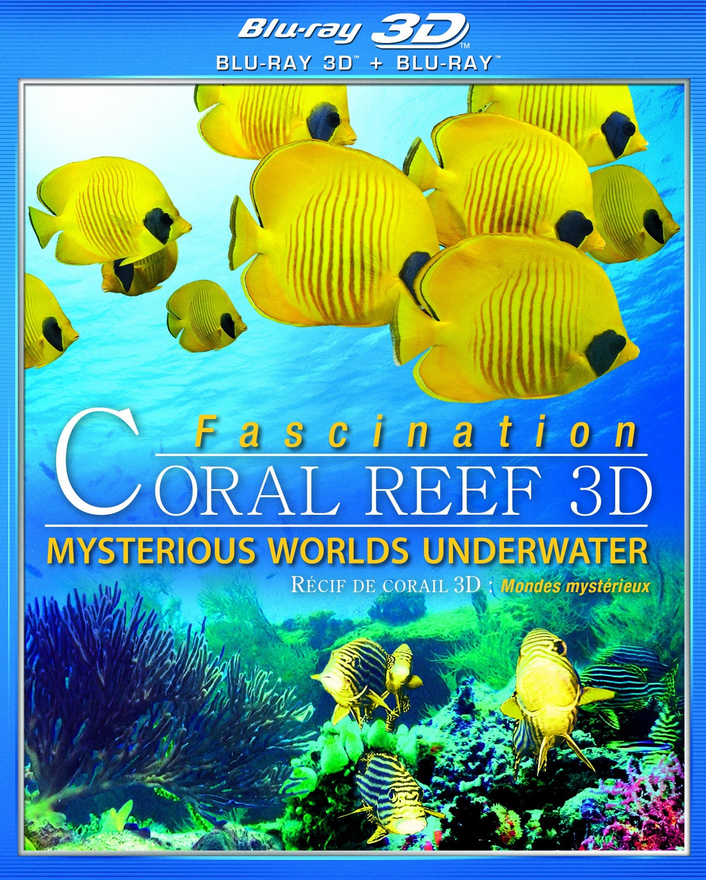 Fascination Coral Reef 3D: Mysterious Worlds Underwater [Blu-ray 3D + Blu-ray] (Bilingual) [Blu-ray]