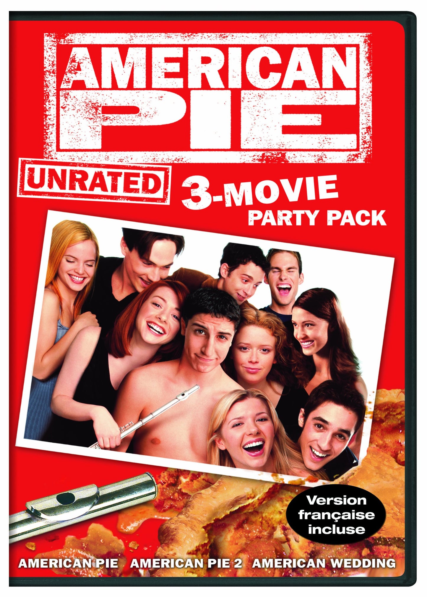 American Pie: Unrated 3 Movie/ Folies de graduation : Trio de films (Bilingual) [DVD] - Good