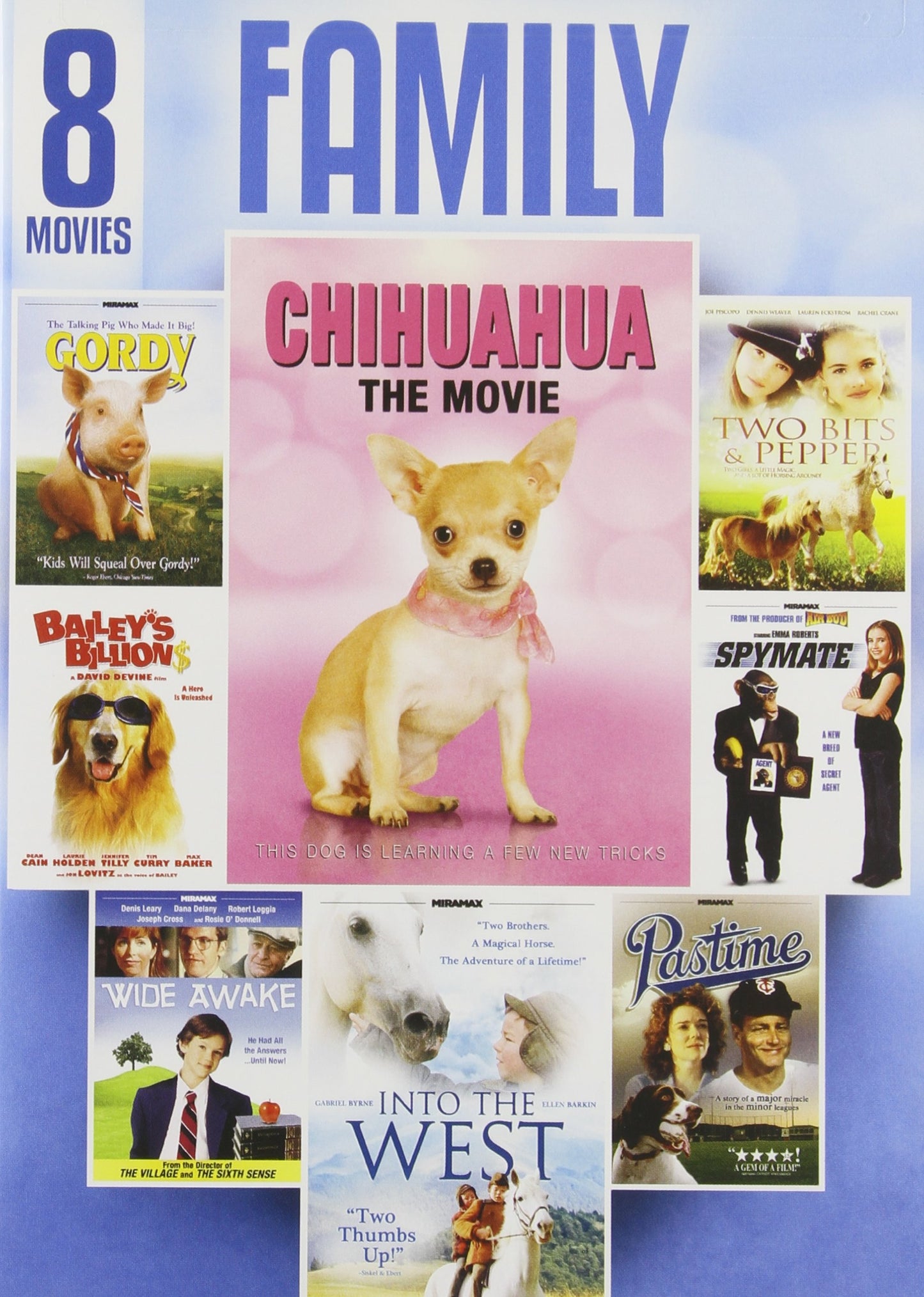 8 Movie Family Pack [Import] [DVD]