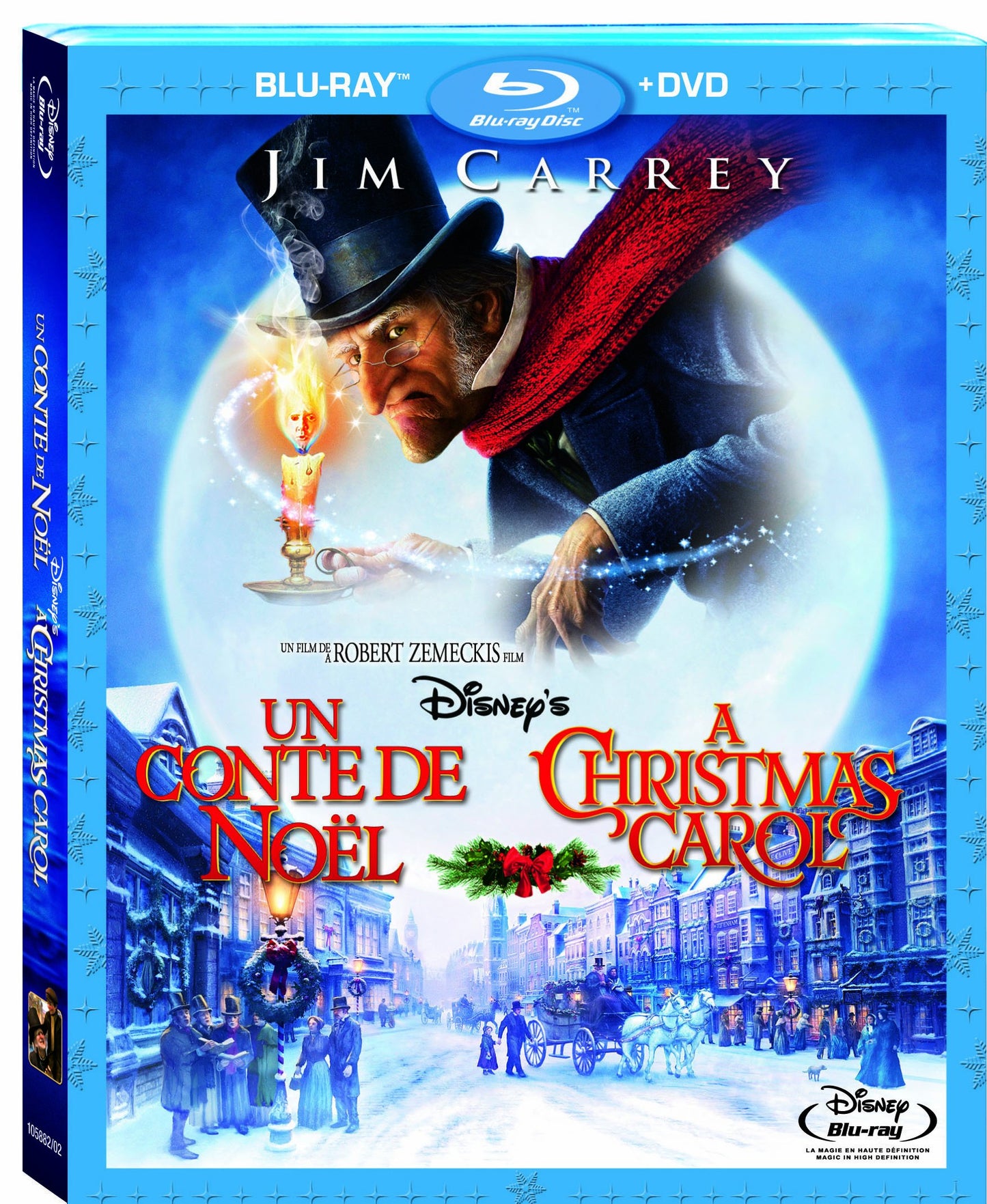 Disney's a Christmas Carol (Bilingue) (DVD/Blu-ray Combo Pack) [Blu-ray] (Bilingual) [Blu-ray]